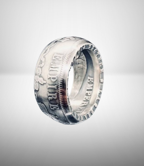 Bague Napoléon III en argent 🇫🇷