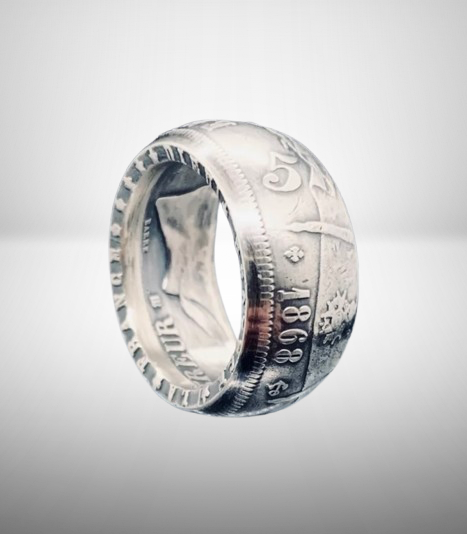 Bague Napoléon III en argent 🇫🇷