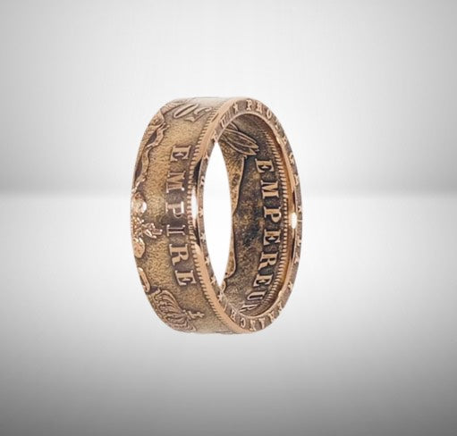 Bague prestige Napoléon III en or 🇫🇷