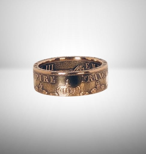 Bague prestige Napoléon III en or 🇫🇷